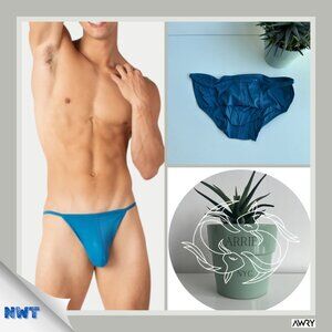 Awry - SHOWOFF Mens Swim Bikini - Blue (M)